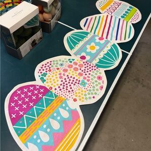 Vibrant Easter Egg Table Runner